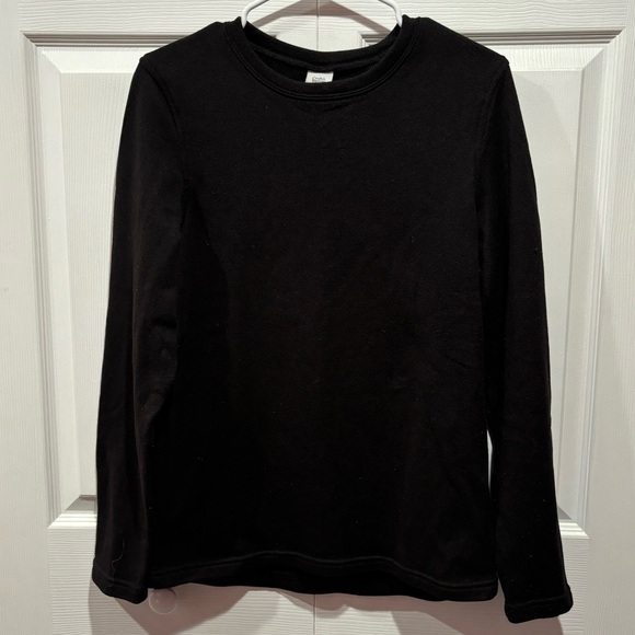 CROFT & BARROW Men’s Black Knit Long Sleeve Pullover Crewneck Sweater - size S - Picture 1 of 5